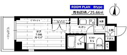 ステージファースト恵比寿二番館 1Kの間取図画像