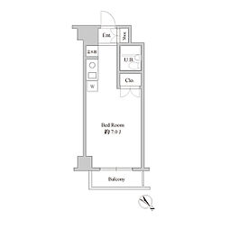 間取図画像 ワンルーム