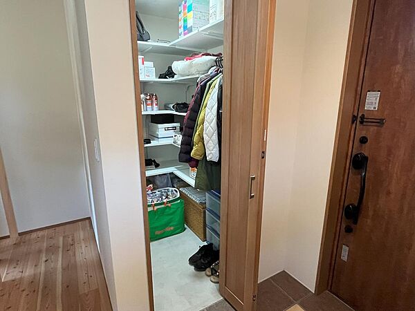 約1.5帖の土間収納