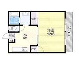 白川マンション 4階
