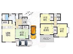 香里ケ丘7丁目一戸建貸家