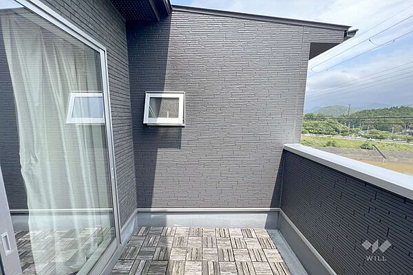北側バルコニー［2025年6月1日撮影］