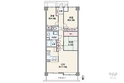 間取図画像 3LDK
