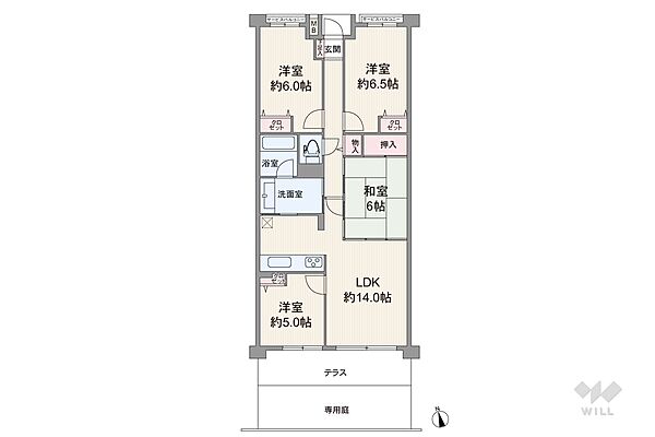 間取り：328000683728