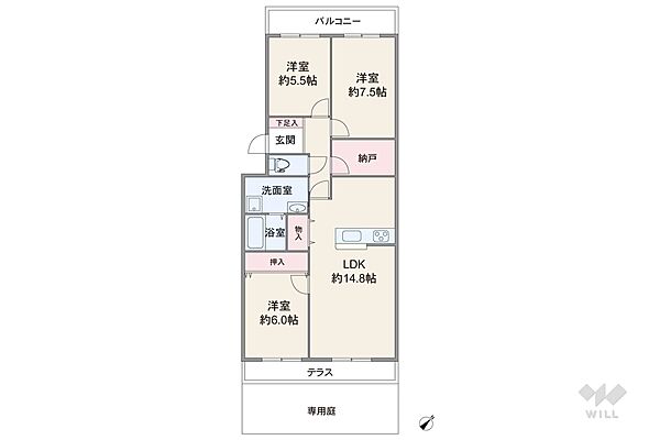 間取り：328000665456