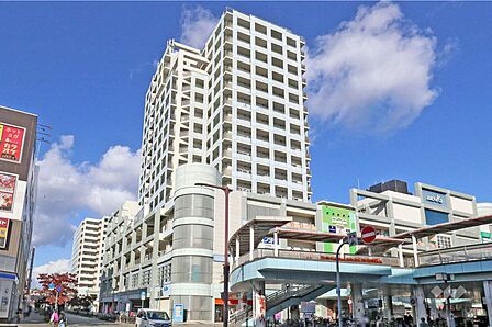 パルティK2南ハイツの外観（南西側から）