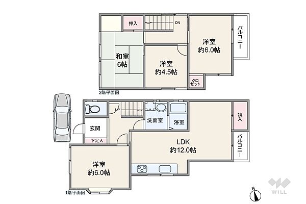 間取り：328000682934