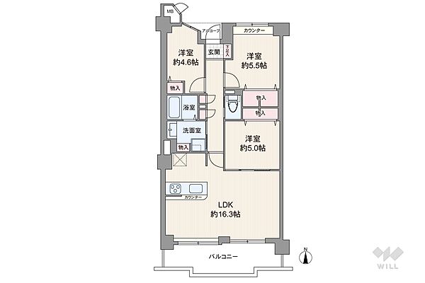 間取り：328000684684