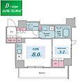 CROSSRESIDENCE六義園8階17.5万円