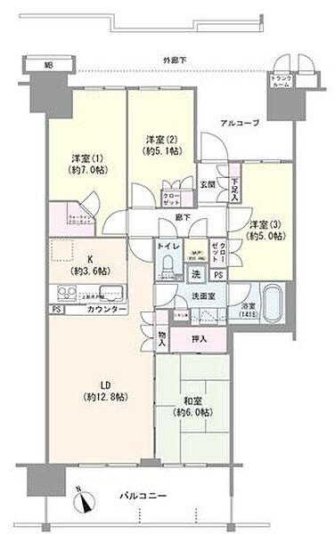 間取り：312001248647