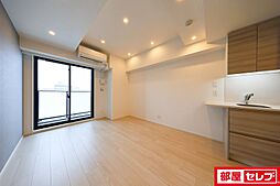 ザ・パークハビオ名古屋松原 13階1Kのリビング/ダイニング