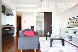 La Facade 4階1LDKのリビング/ダイニング