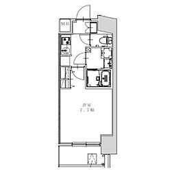S-RESIDENCE金山altano(アルターノ) 3階1Kの間取り