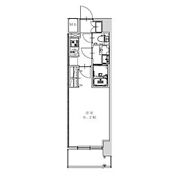 S-RESIDENCE金山altano(アルターノ) 3階1Kの間取り
