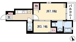 間取図画像 1SK