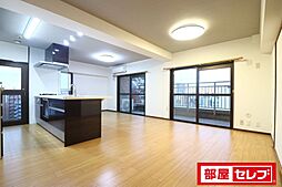 ライオンズマンション東別院 10階3LDKのリビング/ダイニング