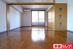 ゴールドヒルズ渡辺 8階1LDKのリビング/ダイニング