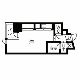 間取図画像 1K