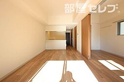 プレサンス栄ライズ 11階1LDKのリビング/ダイニング