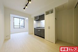 クレストタップ大曽根（CREST TAPP大曽根） 3階1DKのリビング/ダイニング