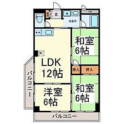 ファミール森後 4階/-