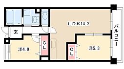 ユーハウス鶴舞II 3階/-