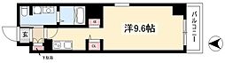 グレーシアコート金山 1Kの間取図画像