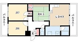 サンテアビタシオン 5階