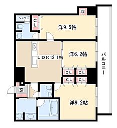 さくらHills NISHIKI Platinum Residence 14階