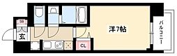 ファステートNAGOYA今池バレンシア 1Kの間取図画像