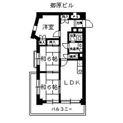 郷原ビル 3階/-