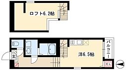 グランドメゾン ワンルームの間取図画像
