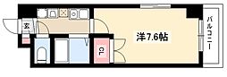 プロビデンス御器所 1Kの間取図画像