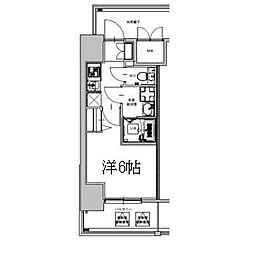 S-RESIDENCE金山flap(フラップ) 1Kの間取図画像