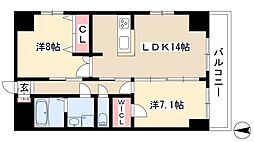 S-FORT鶴舞marks 2LDKの間取図画像