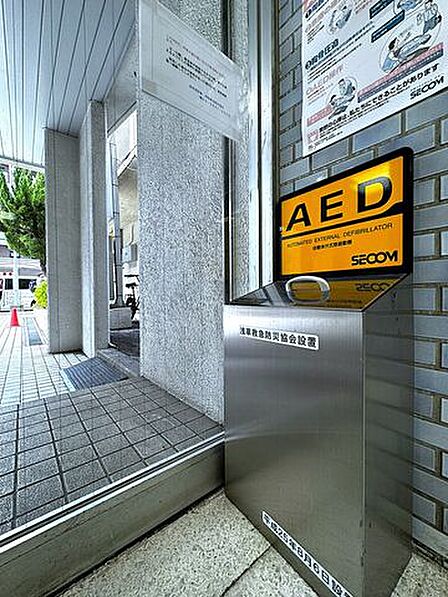 【AED設置】【周辺環境】・三平ストア浅草店まで約520m（徒歩7分）台東区立松葉小学校まで約180m（徒歩3分）