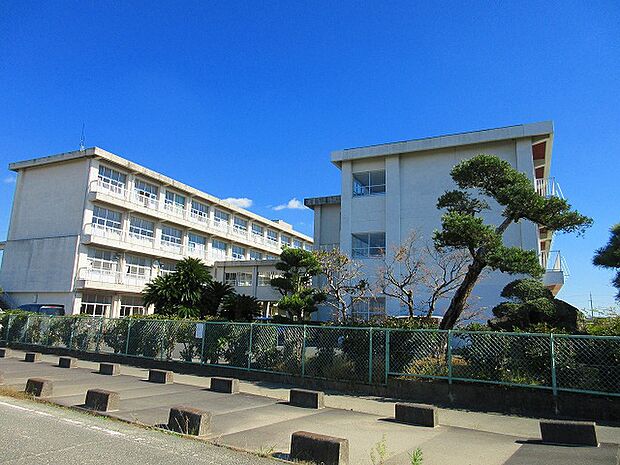 浜松市立北浜東部中学校（1247m）