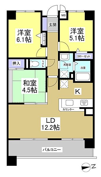 間取り：322000623083