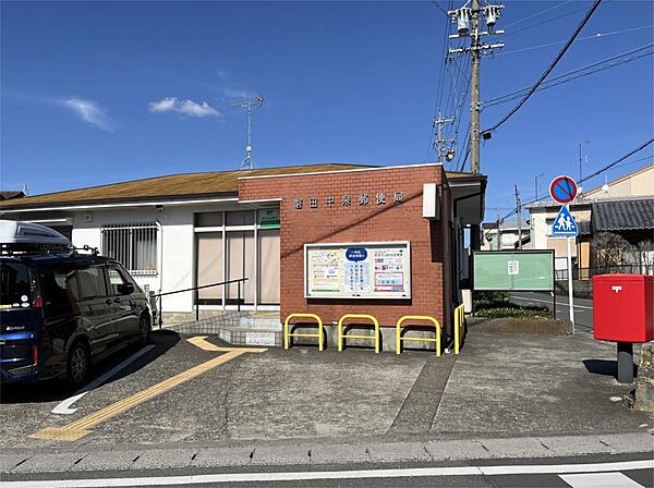 磐田中泉郵便局（665m）