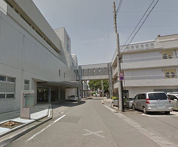 画像17:本島総合病院（603m）