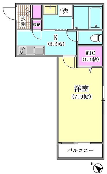 La　Solido 302｜東京都大田区大森西１丁目(賃貸マンション1K・3階・32.14㎡)の写真 その2