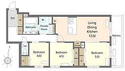 Maison  de  Soleil 3LDKの間取図画像