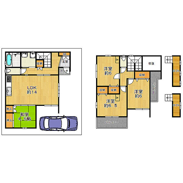 間取り：327001546836