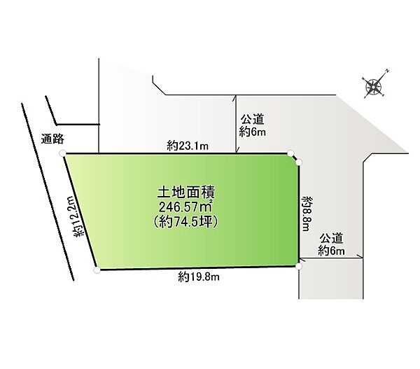 区画図：312001326579
