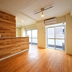 中本ビル 401 4階2LDKのリビング/ダイニング