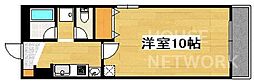 EM,SCOURT 1Kの間取図画像