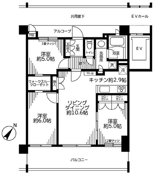 間取り：311002303177