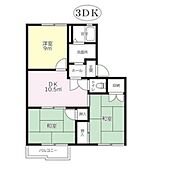 六会日大前駅よりバス14分 徒歩5分 2階 築34年の賃貸物件