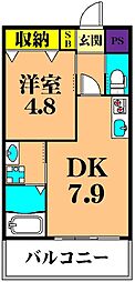 間取図画像 1DK