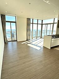 パークタワー東雲 43階2LDKのリビング/ダイニング